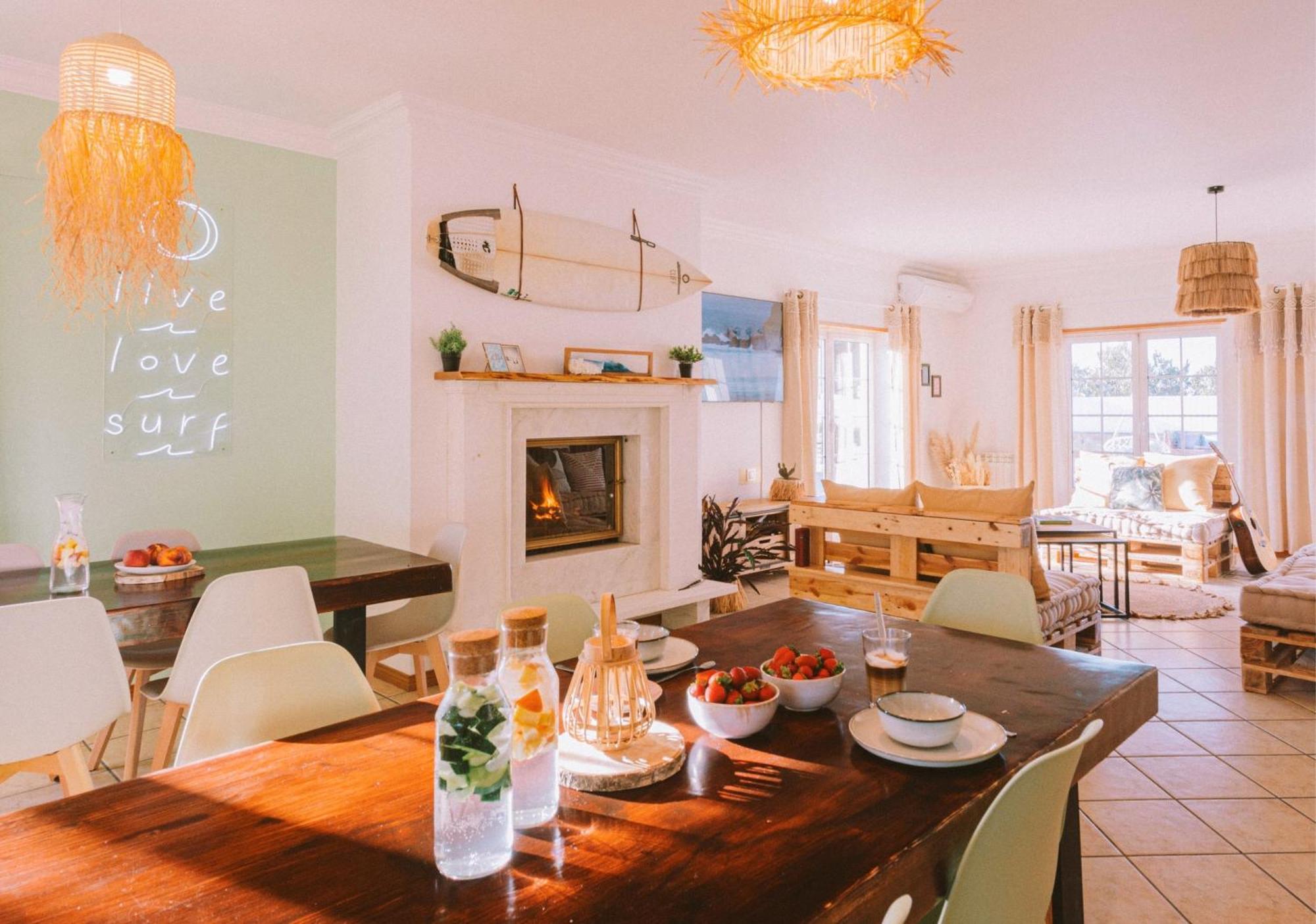 Hostel Cliff Surf House A dos Cunhados Zewnętrze zdjęcie