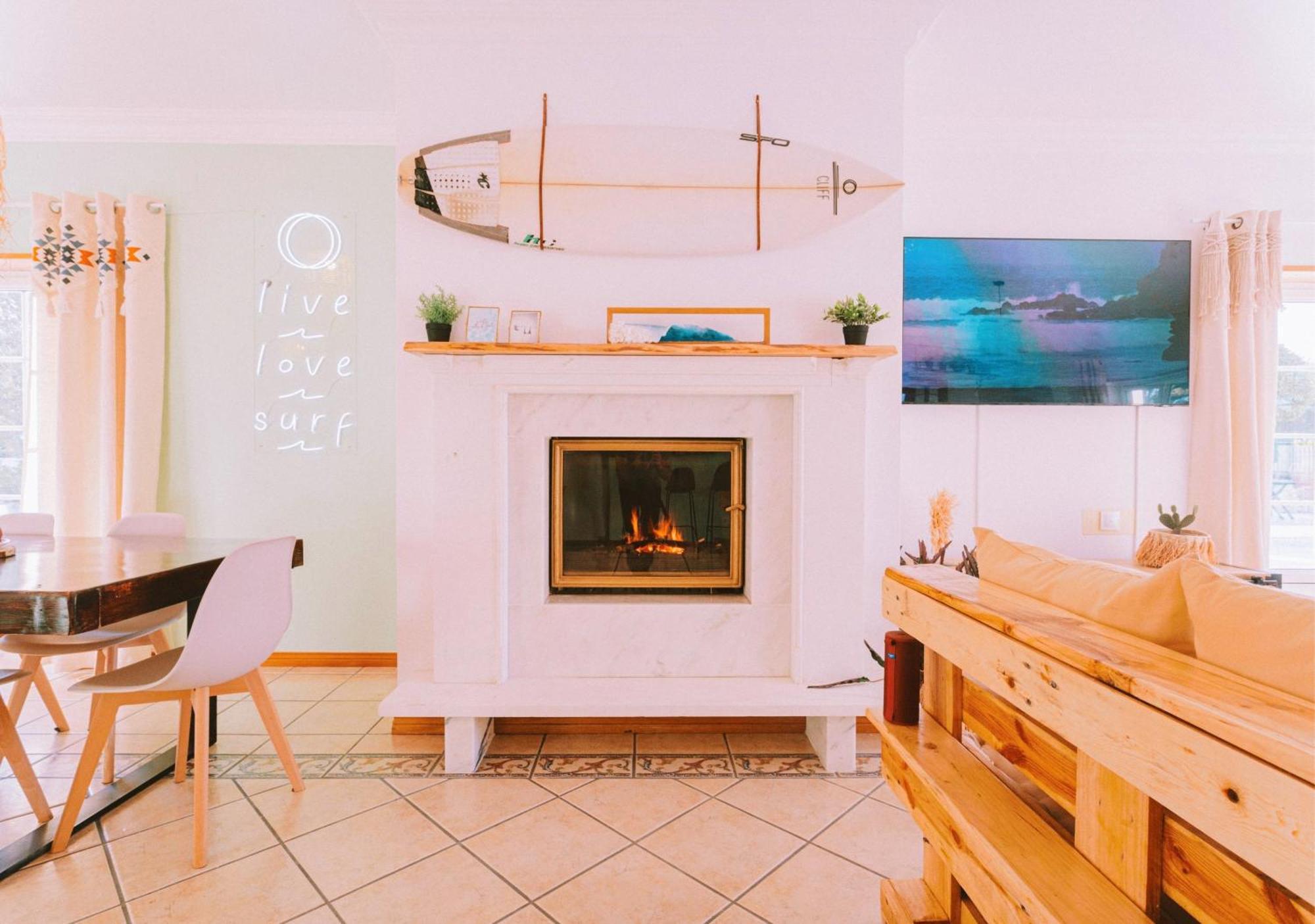 Hostel Cliff Surf House A dos Cunhados Zewnętrze zdjęcie